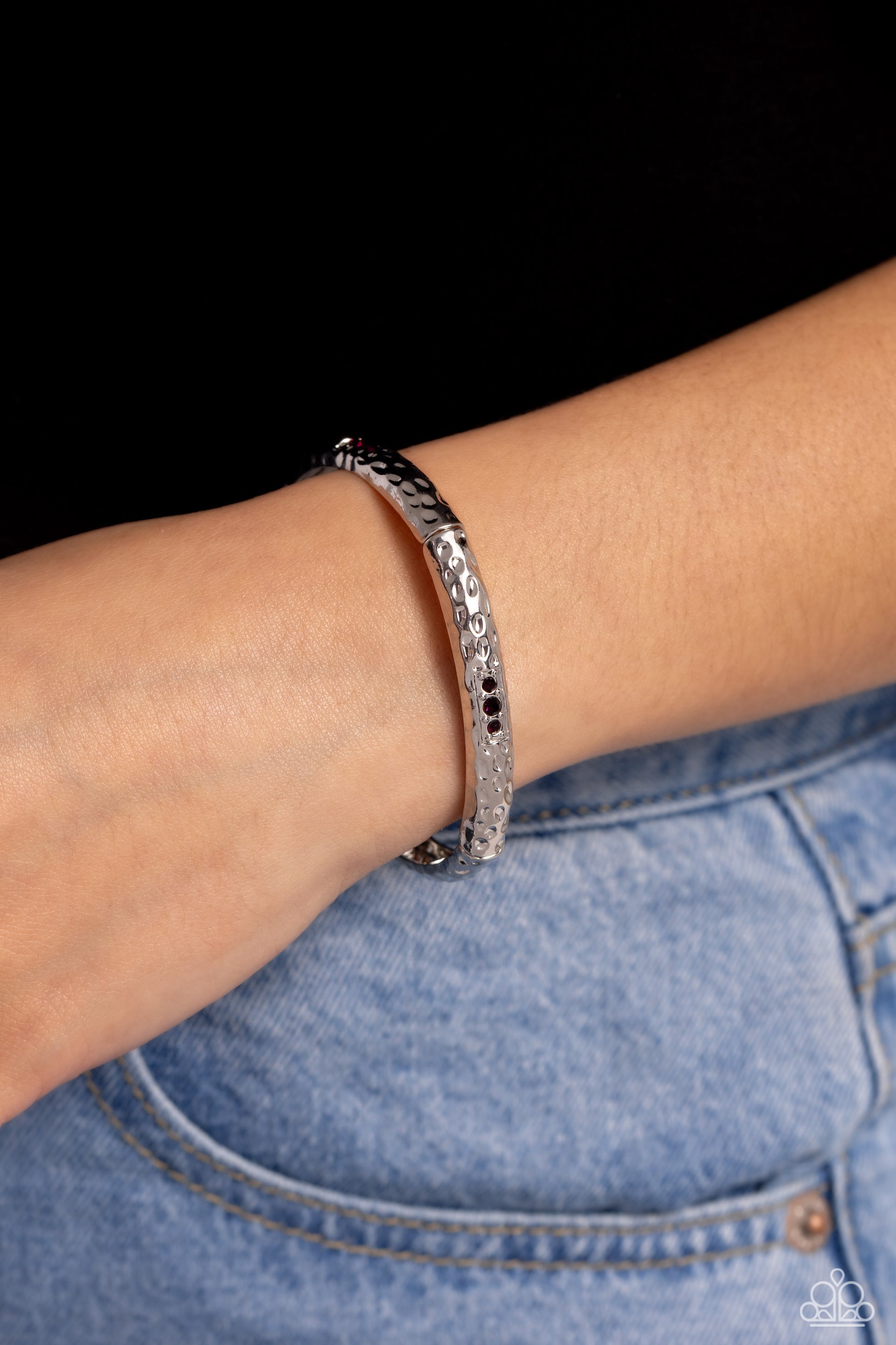 Reinvented Refinement Purple Bracelet - Jewelry by Bretta