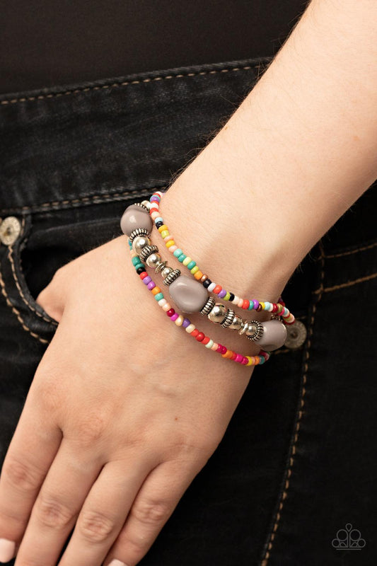 Confidently Crafty Silver Bracelet - Jewelry by Bretta