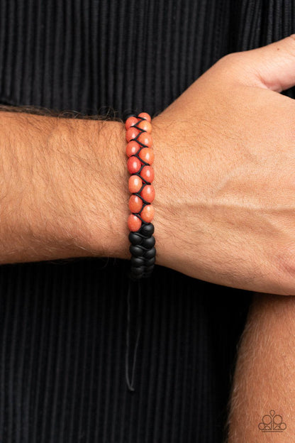 Just Play Cool Orange Bracelet - Jewelry by Bretta