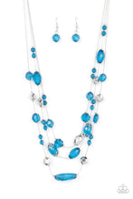 Prismatic Pose Blue Necklace - Jewelry by Bretta
