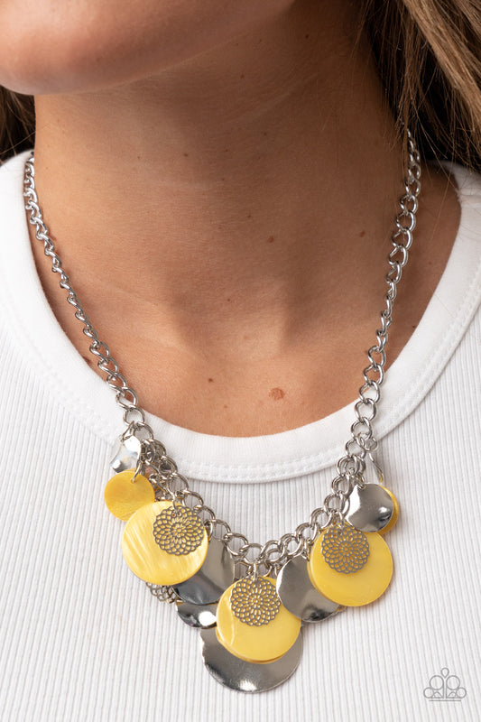 Oceanic Opera Yellow Necklace - Jewelry by Bretta