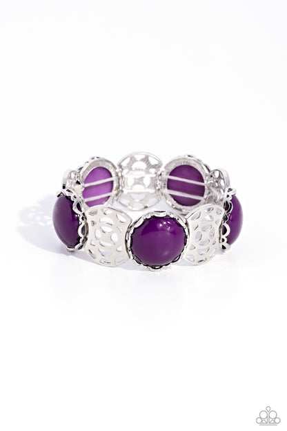 Ethereal Excursion Purple Bracelet - Jewelry by Bretta