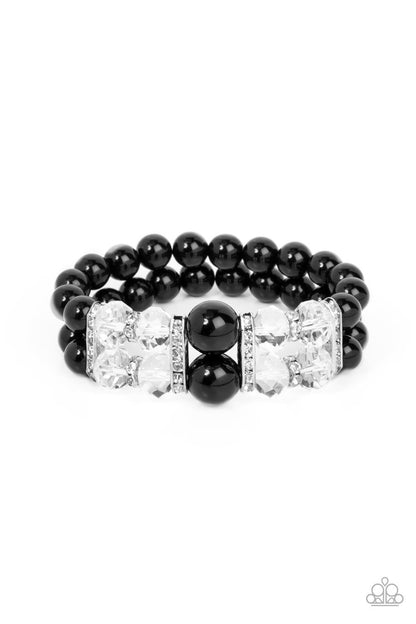 Timelessly Tea Party Black Bracelet - Jewelry by Bretta