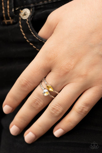 Embraceable Elegance Yellow Ring - Jewelry by Bretta