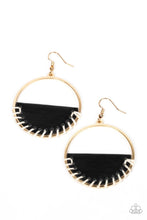 Lavishly Laid Back Black Earrings - Jewelry by Bretta
