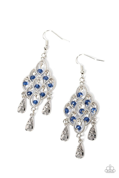 Sentimental Shimmer Blue Earrings - Jewelry by Bretta