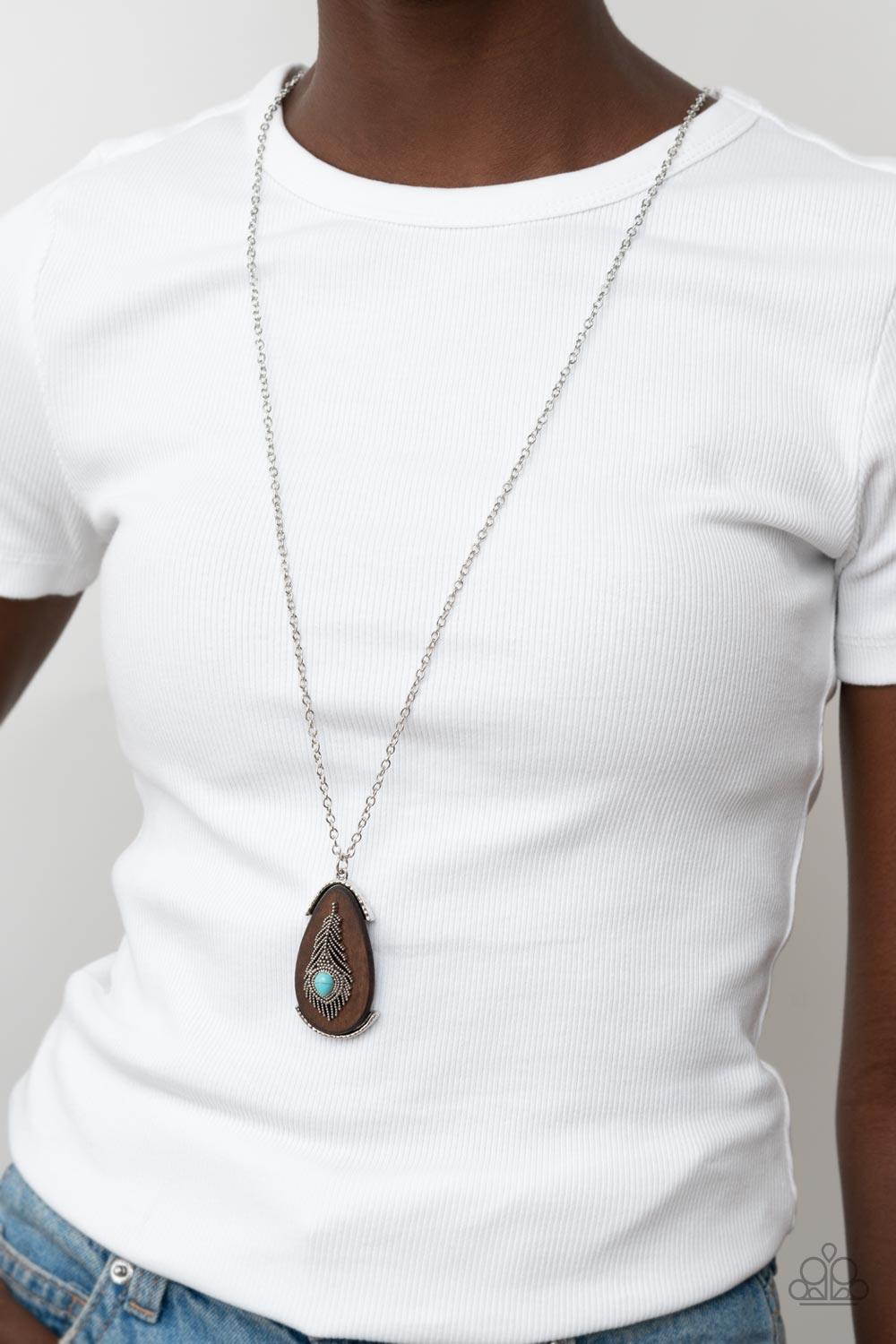 Personal FOWL Blue Necklace - Jewelry by Bretta
