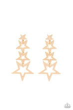 Superstar Crescendo Gold Earrings - Jewelry by Bretta
