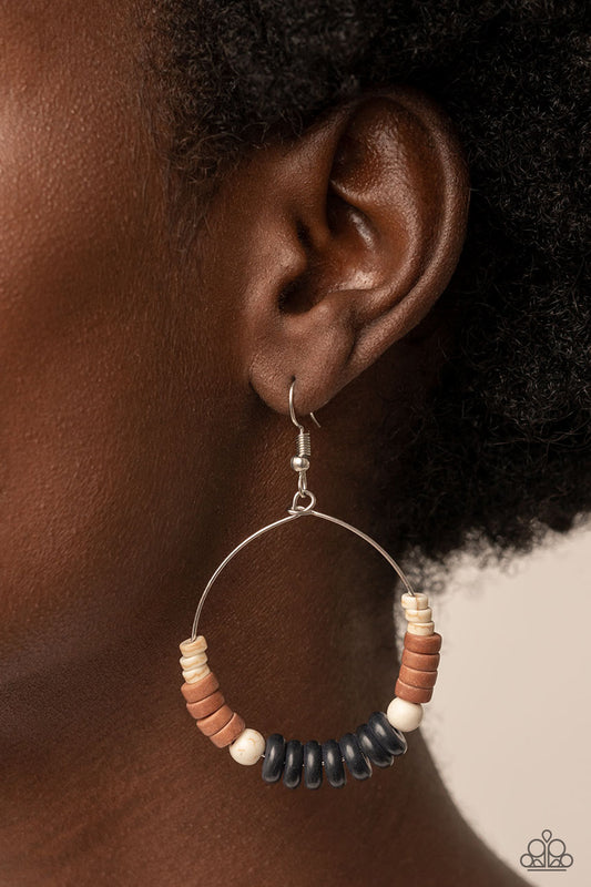 Earthy Esteem Black Earrings - Jewelry by Bretta