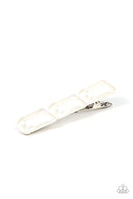 Gemstone Glimmer White Hairclip - Jewelry by Bretta