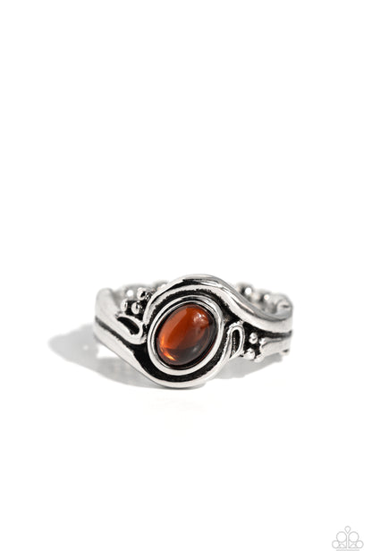 Casually Chromatic Brown Ring - Jewelry by Bretta