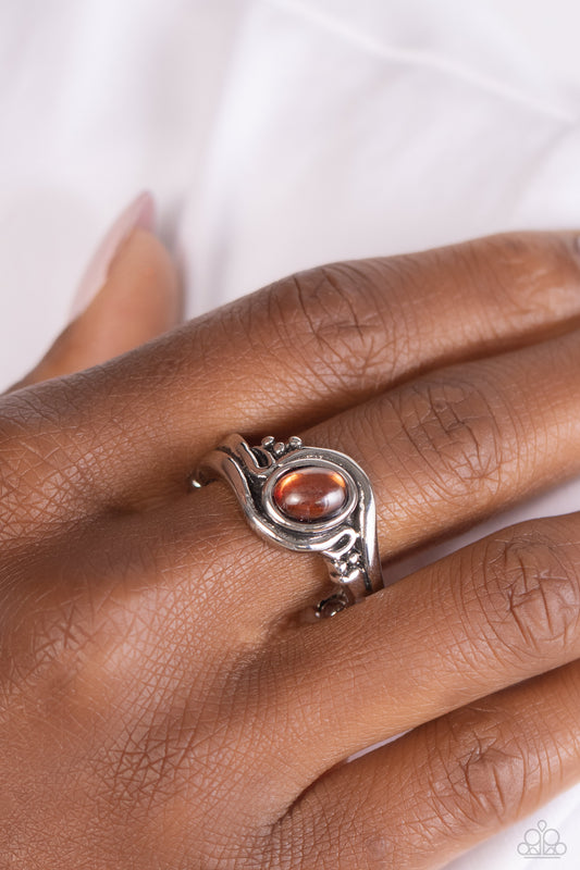 Casually Chromatic Brown Ring - Jewelry by Bretta