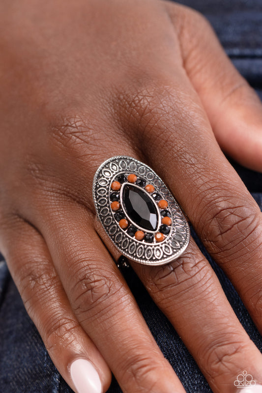 ARTISAN Expression Black Ring - Jewelry by Bretta