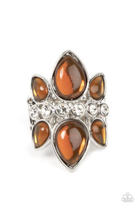 TRIO Tinto Brown Ring - Jewelry by Bretta