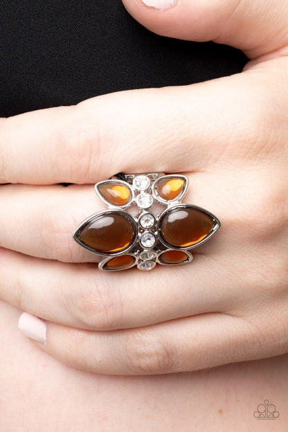 TRIO Tinto Brown Ring - Jewelry by Bretta