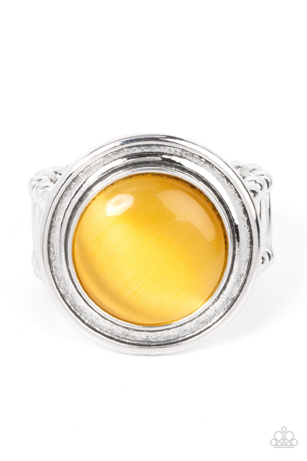 Laguna Luminosity Yellow Ring - Jewelry by Bretta