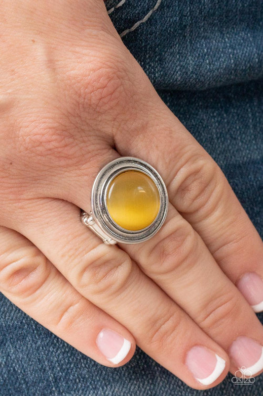 Laguna Luminosity Yellow Ring - Jewelry by Bretta