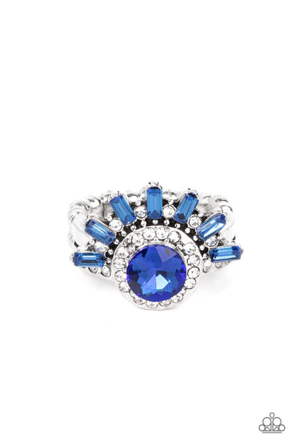 Ravishing Radiance Blue Ring - Jewelry by Bretta