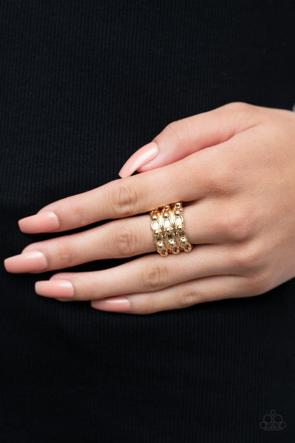 Dauntless Demeanor Gold Ring - Jewelry by Bretta