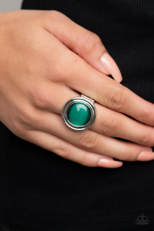 Laguna Luminosity Green Ring - Jewelry by Bretta