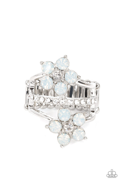 Precious Petals White Ring - Jewelry by Bretta