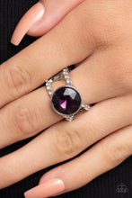 High Roller Sparkle Purple Ring - Jewelry by Bretta