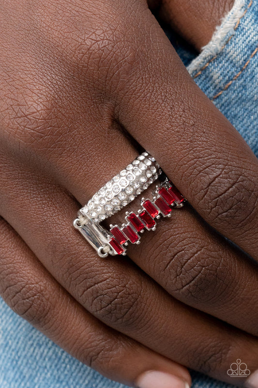  Hold Your CROWN High Red Ring - Jewelry by Bretta