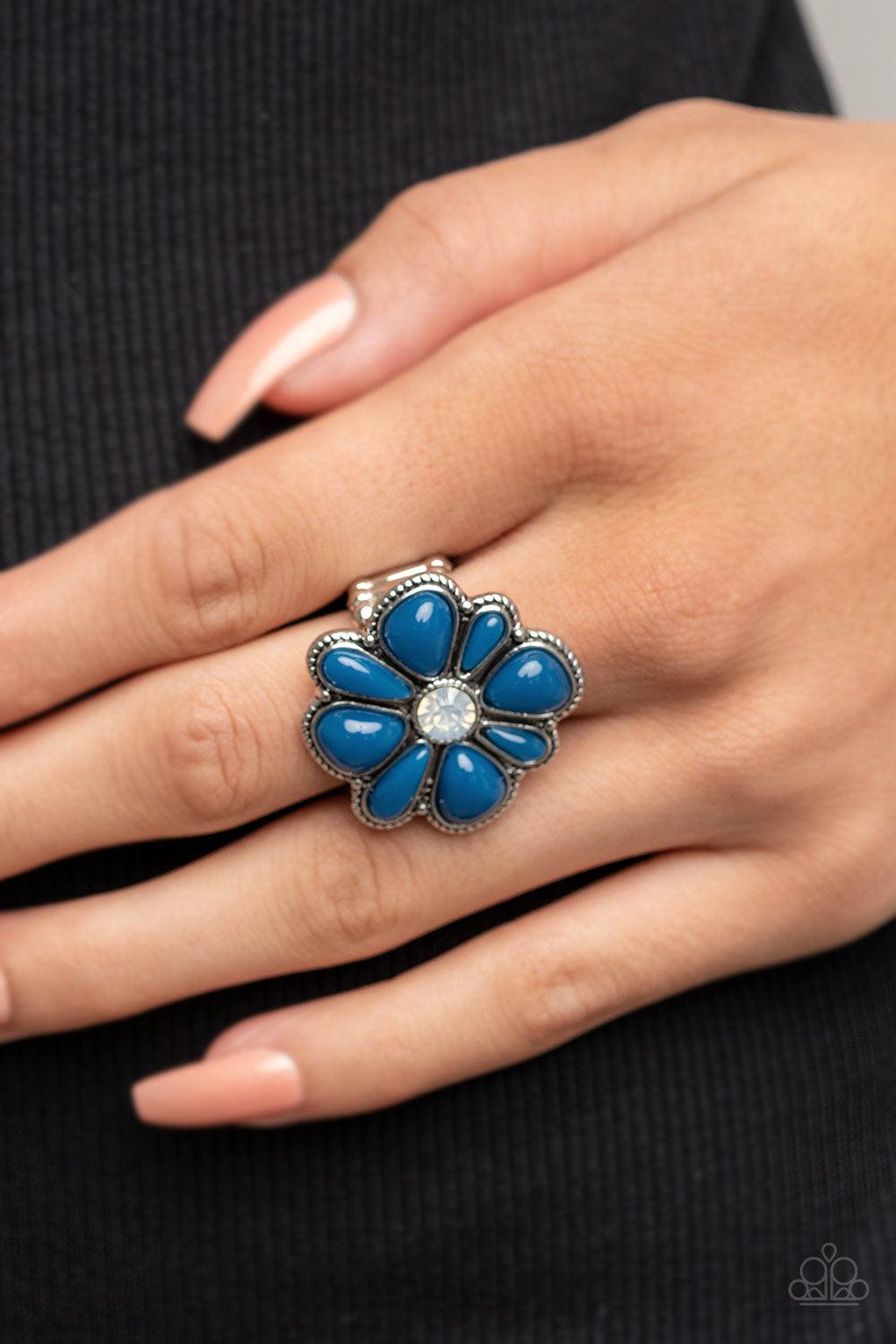 Meadow Mystique Blue Ring - Jewelry by Bretta