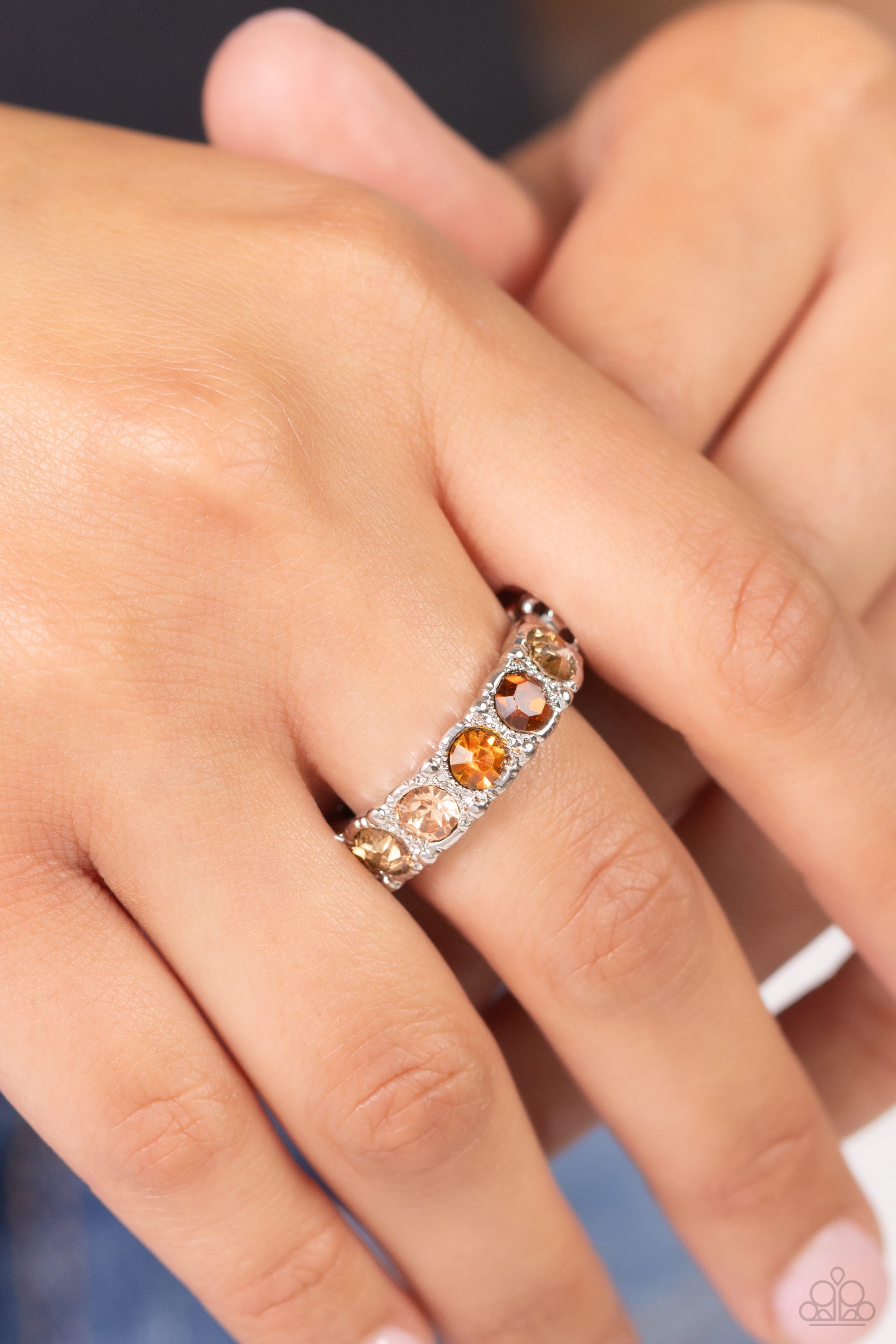 Taming Twilight Brown Ring - Jewelry by Bretta