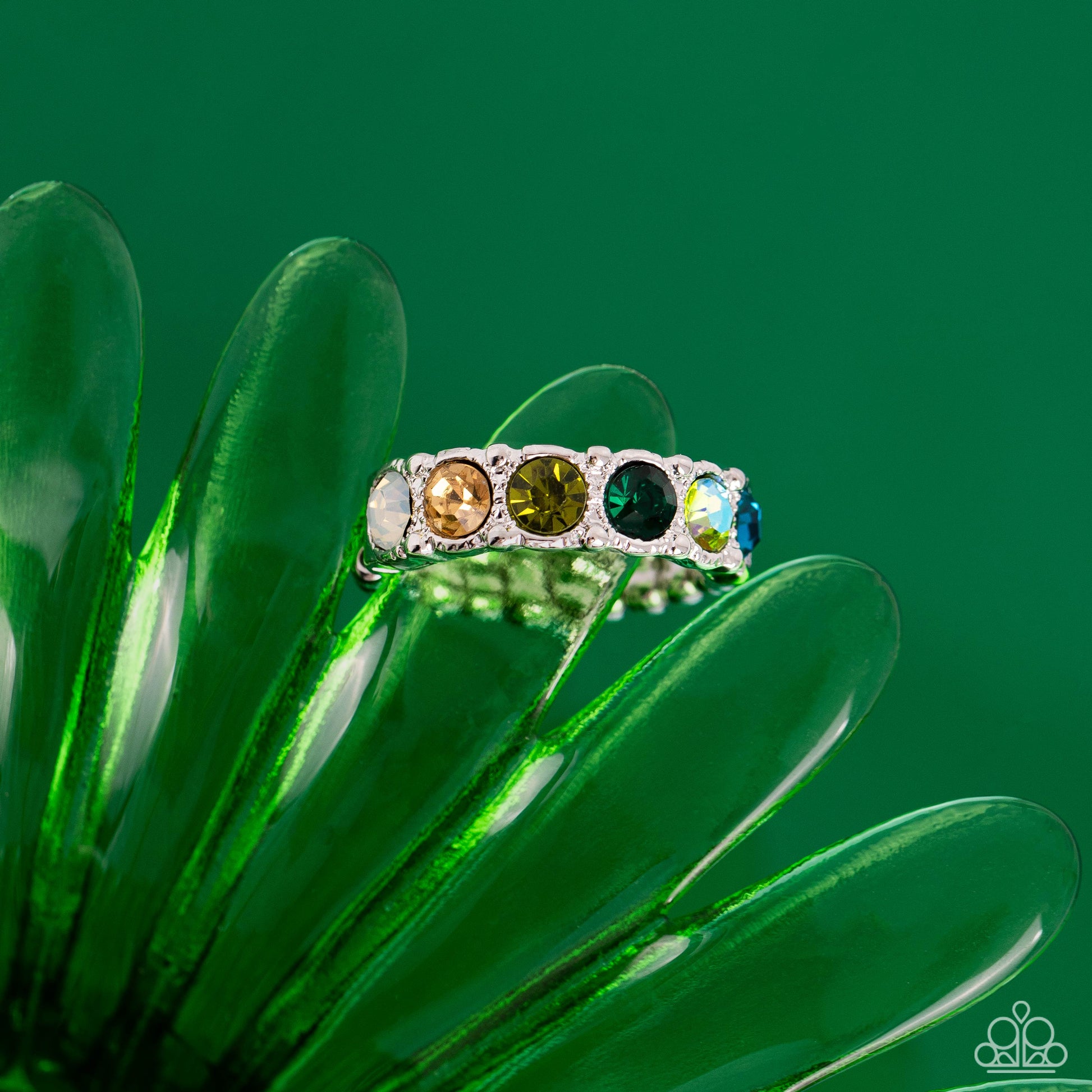 Taming Twilight Green Ring - Jewelry by Bretta