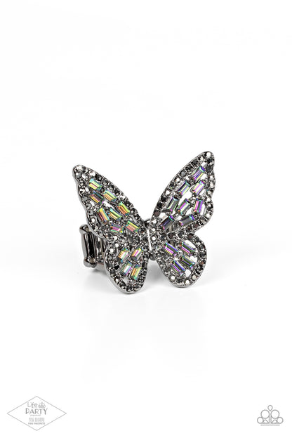 Flauntable Flutter Multi Oil Spill Ring - Jewelry by Bretta