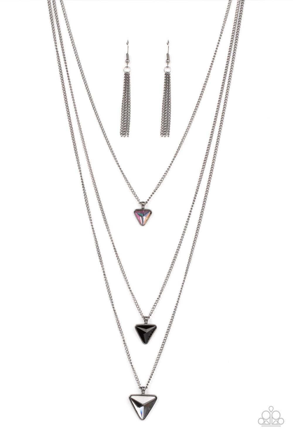 Follow the LUSTER Black Necklace - Jewelry by Bretta