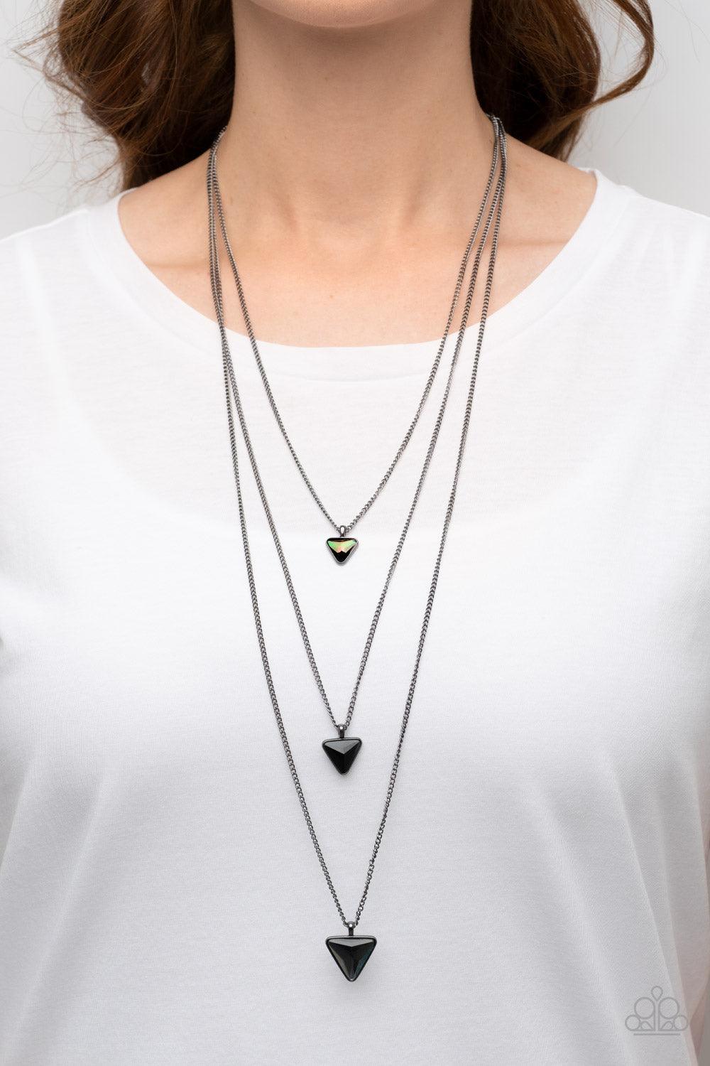 Follow the LUSTER Black Necklace - Jewelry by Bretta