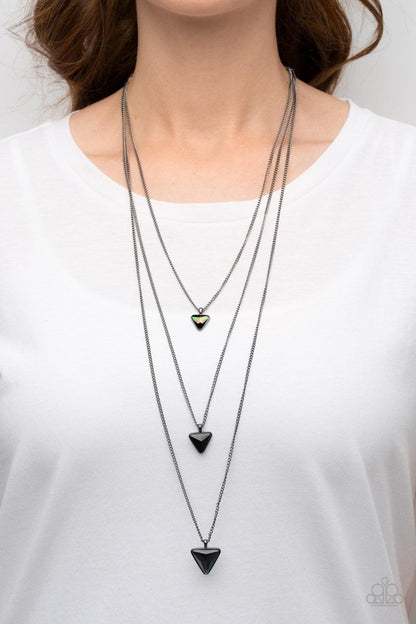 Follow the LUSTER Black Necklace - Jewelry by Bretta