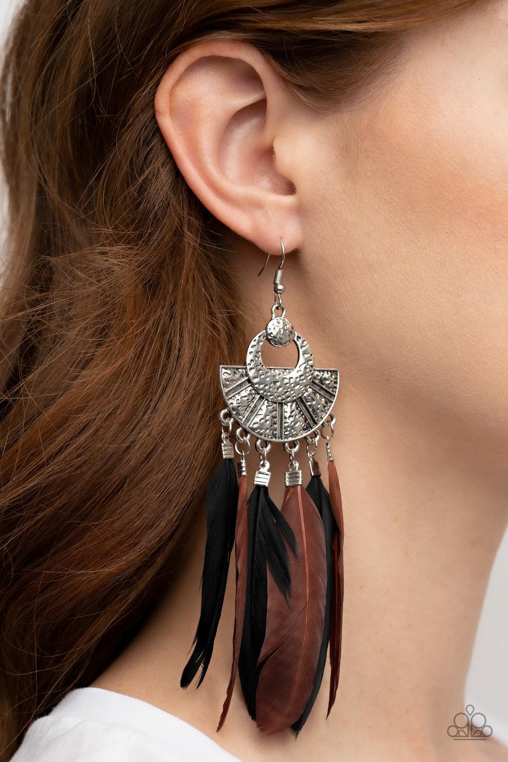 Plume Paradise Multi Earrings - Jewelry by Bretta