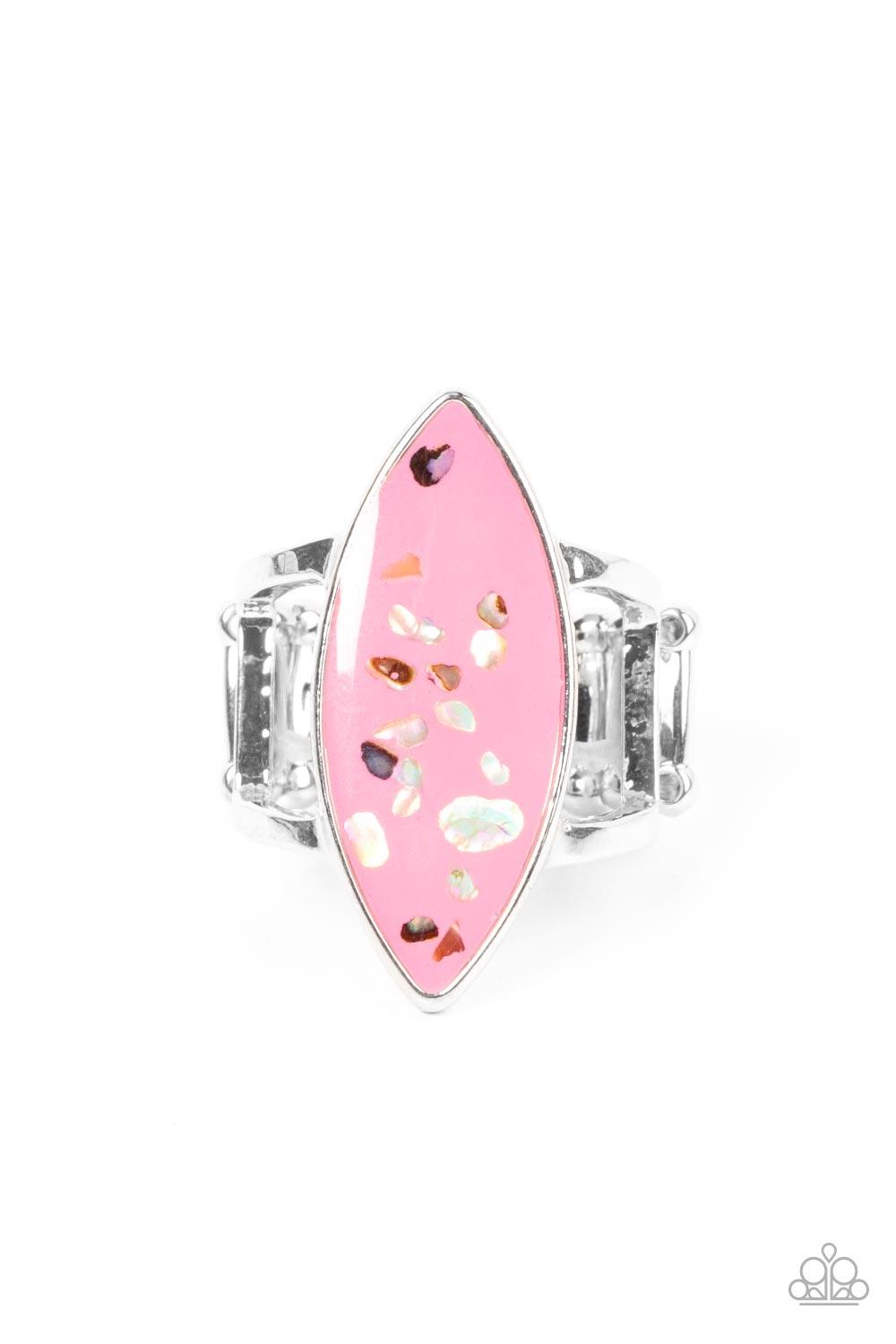 Oceanic Odyssey Pink Ring - Jewelry by Bretta