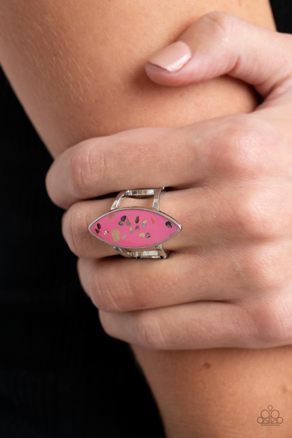 Oceanic Odyssey Pink Ring - Jewelry by Bretta