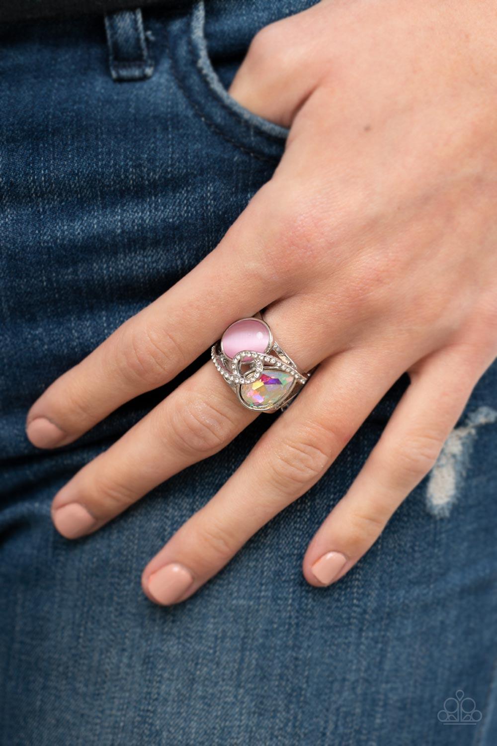 SELFIE-Indulgence Pink Ring - Jewelry by Bretta