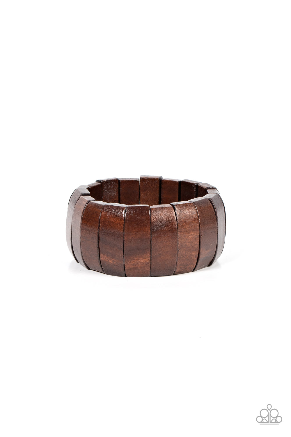 Island Grind Brown Bracelet  - Jewelry by Bretta