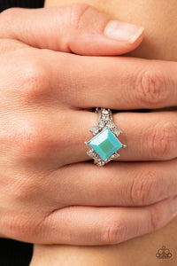 Mind-Blowing Brilliance Blue Ring - Jewelry by Bretta