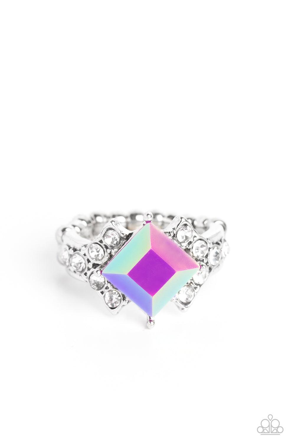 Mind-Blowing Brilliance Purple Ring - Jewelry by Bretta