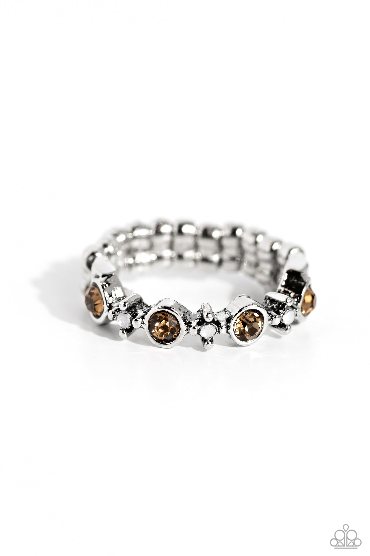 Modestly Modern Brown Ring - Jewelry by Bretta