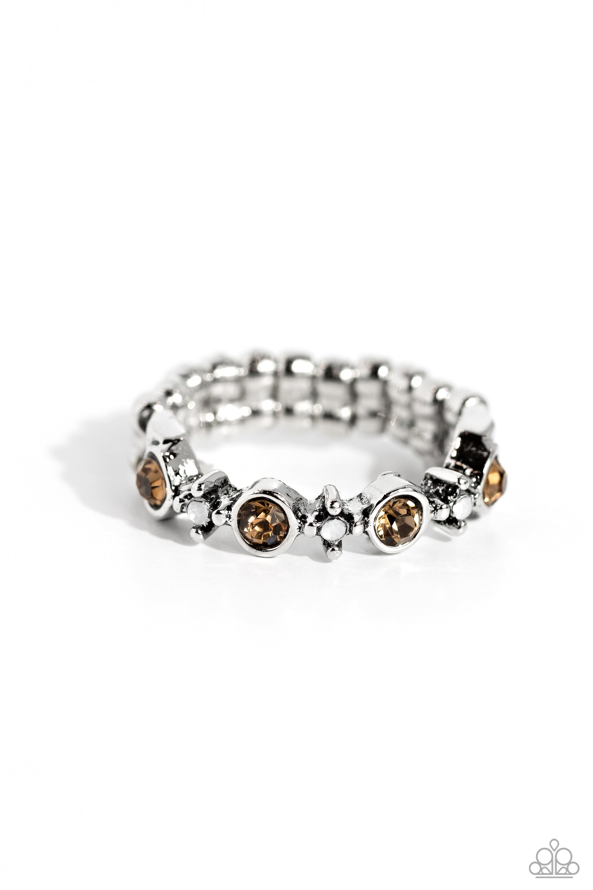 Modestly Modern Brown Ring - Jewelry by Bretta