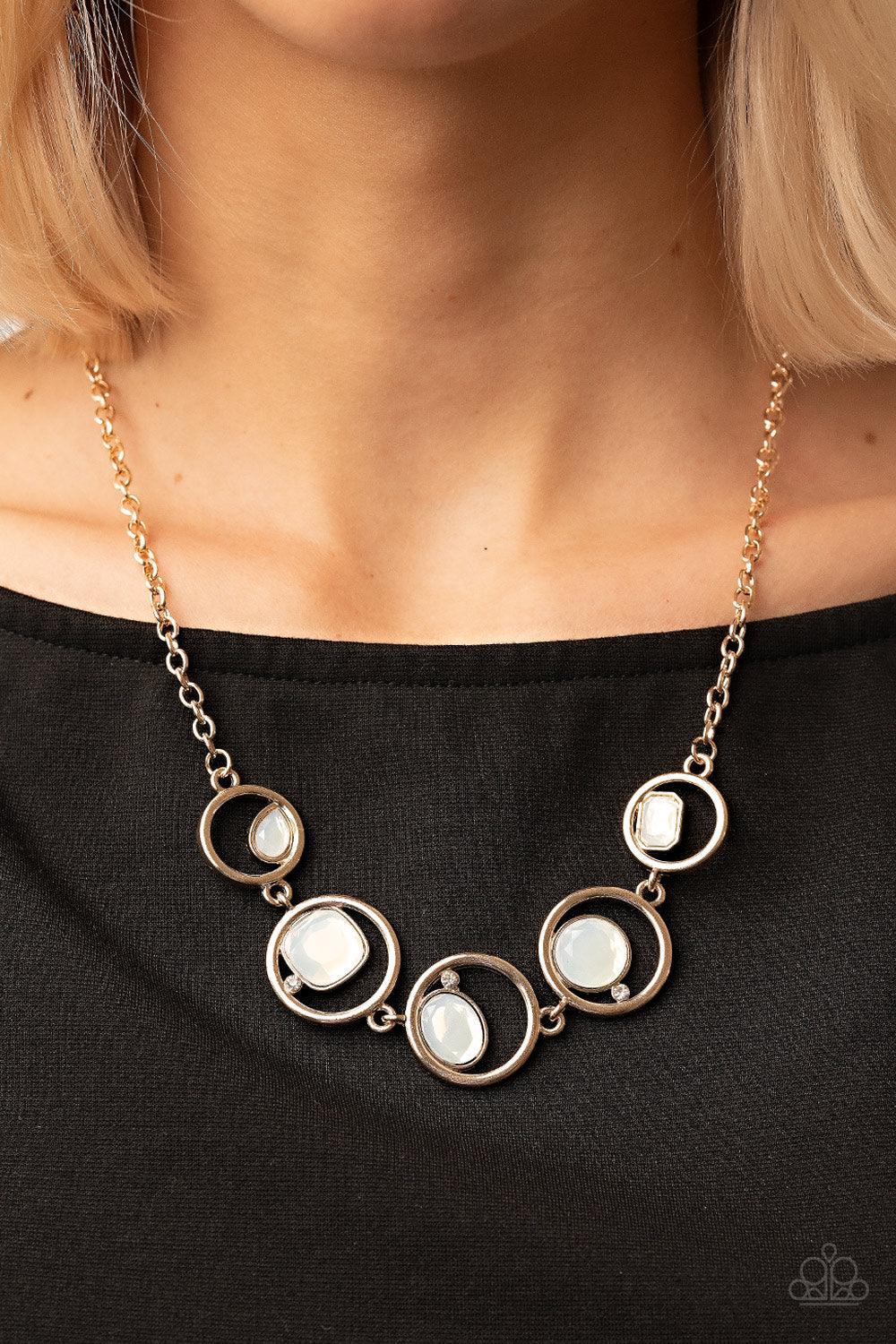Big Night Out Gold Necklace - Jewelry by Bretta