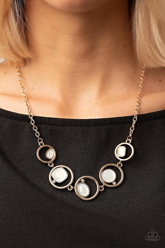 Big Night Out Gold Necklace - Jewelry by Bretta