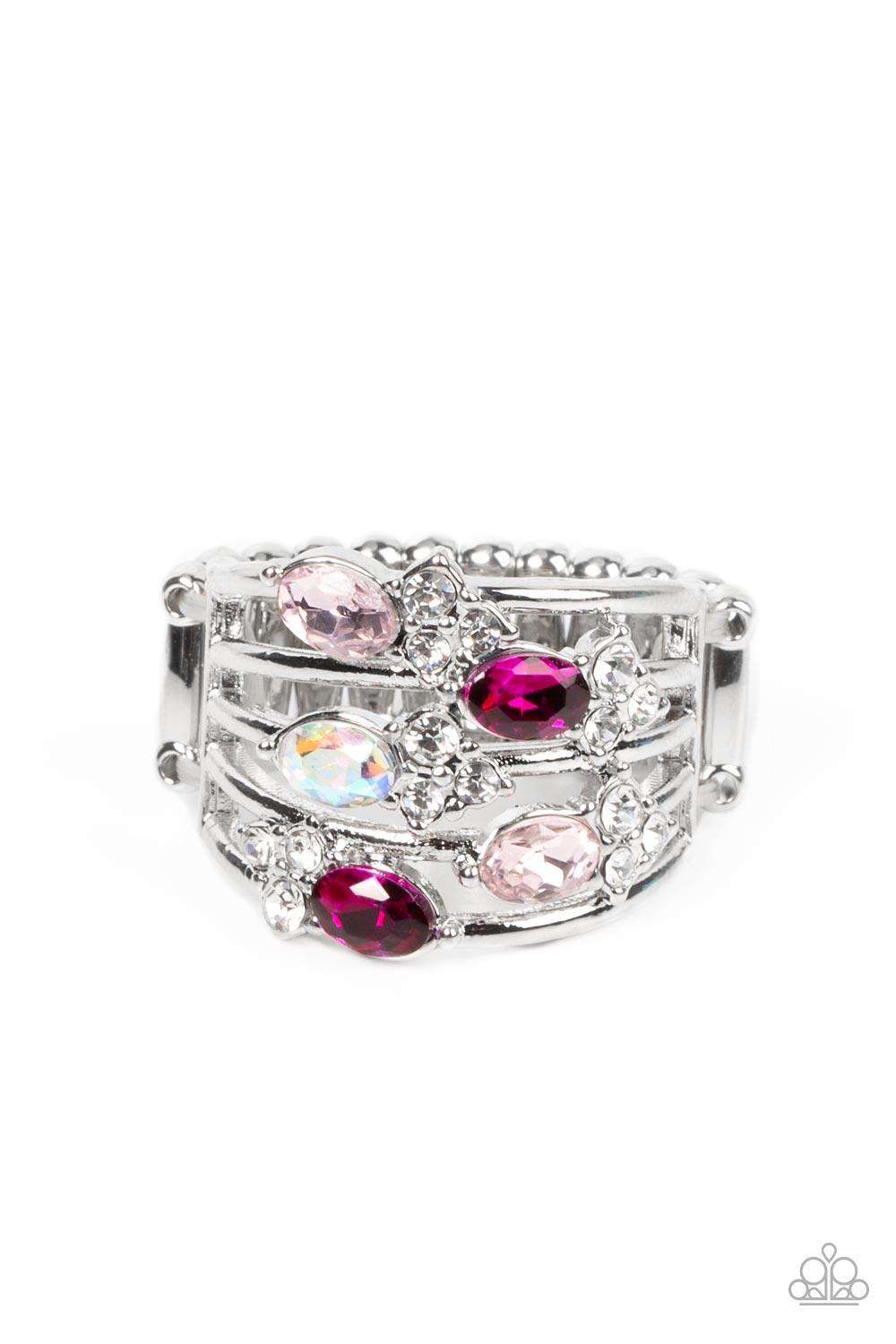 Ethereal Escapade Pink Ring - Jewelry by Bretta