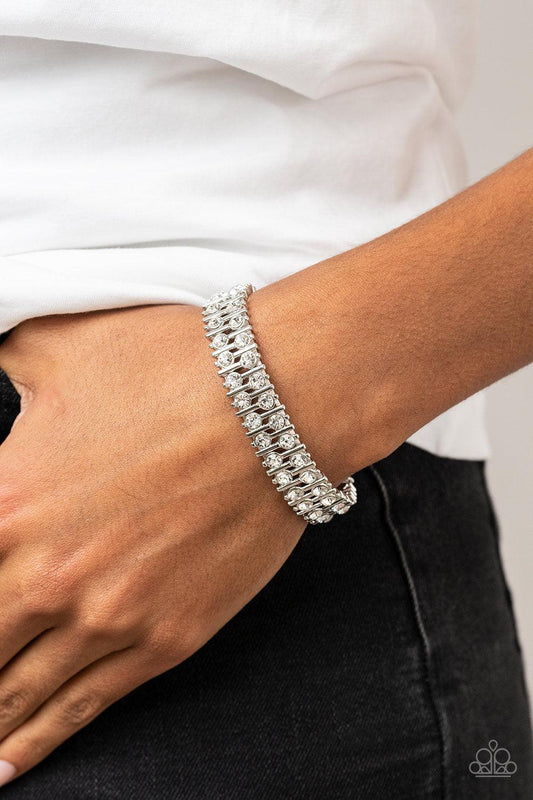Generational Glimmer White Bracelet - Jewelry by Bretta