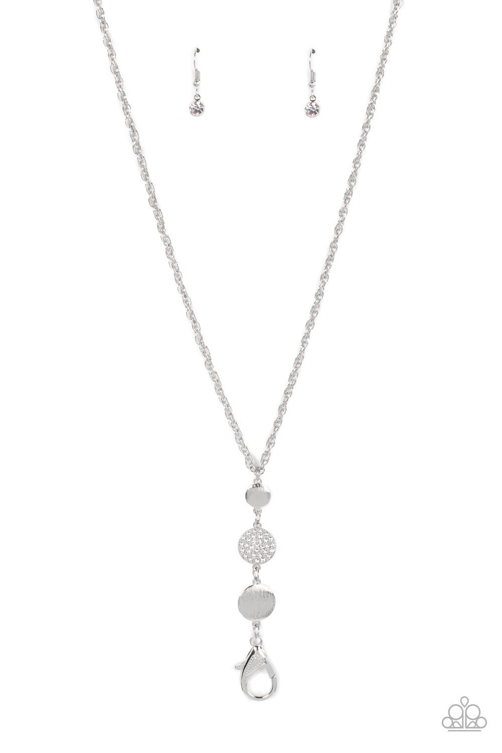 Positively Planetary White Necklace - Jewelry by Bretta