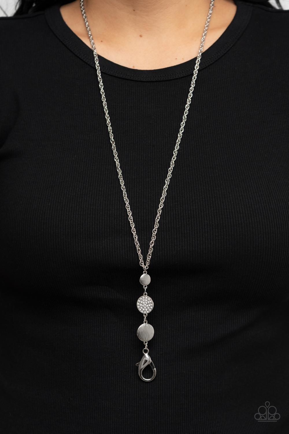 Positively Planetary White Necklace - Jewelry by Bretta