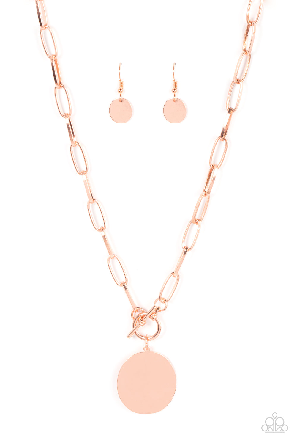 Tag Out Copper Necklace - Jewelry by Bretta